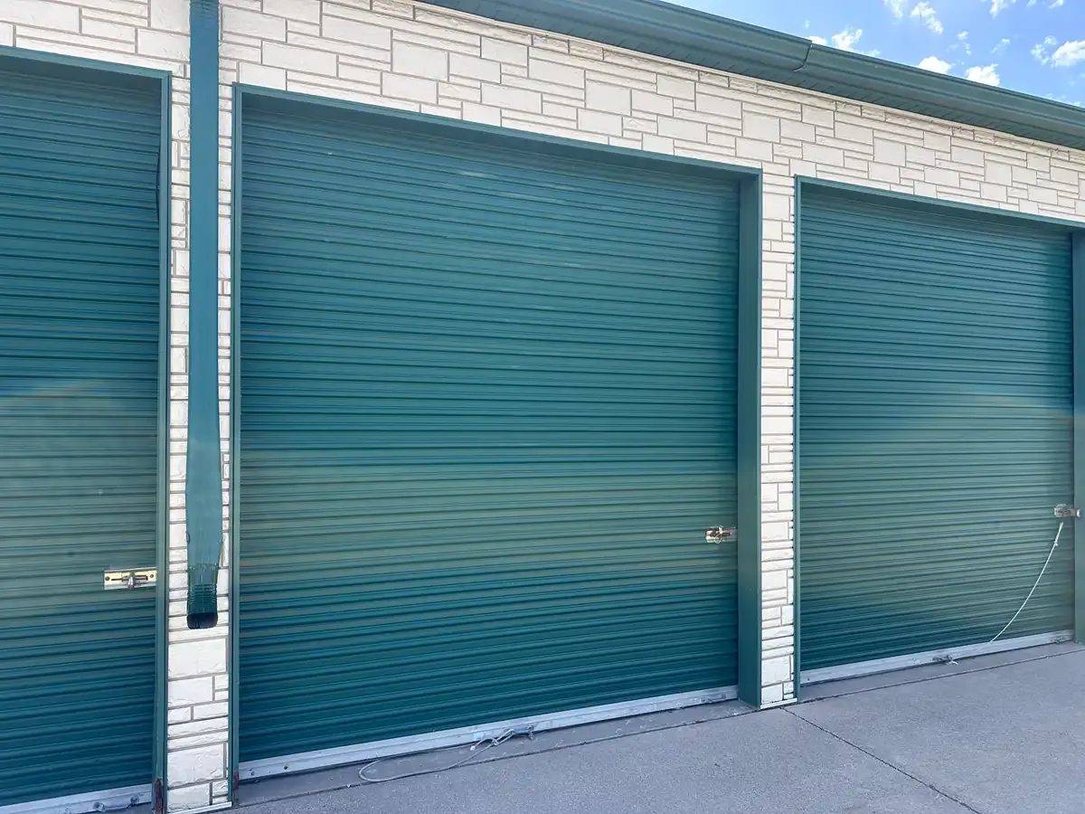 Storage units with roll up doors